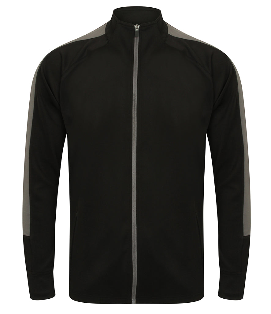 Knitted tracksuit top