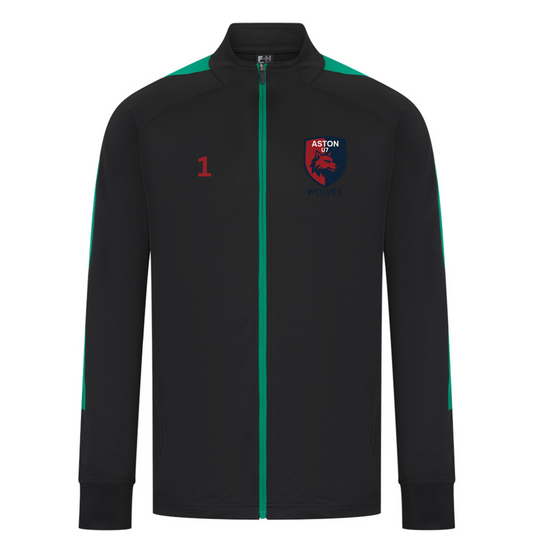 Children's knitted tracksuit top Aston U7s