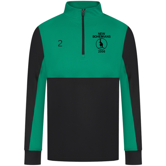 1/4 Zip tracksuit top New Bohemians